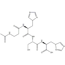 Beleza Peptídeo cosmético N-acetil-beta-alanil-L-histidil-L-seril-L-histidina 820959-17-9